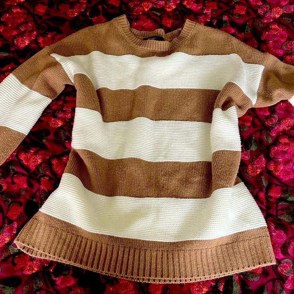 Striped cozy sweater